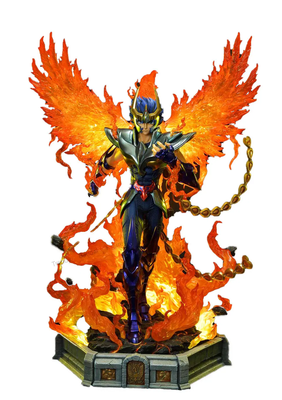 In Stock [P1S] Phoenix Ikki Saint Warrior Saint Cloth Myth EX Genuine Limited Statue Scenery Collection Ornaments GARAGE KIT