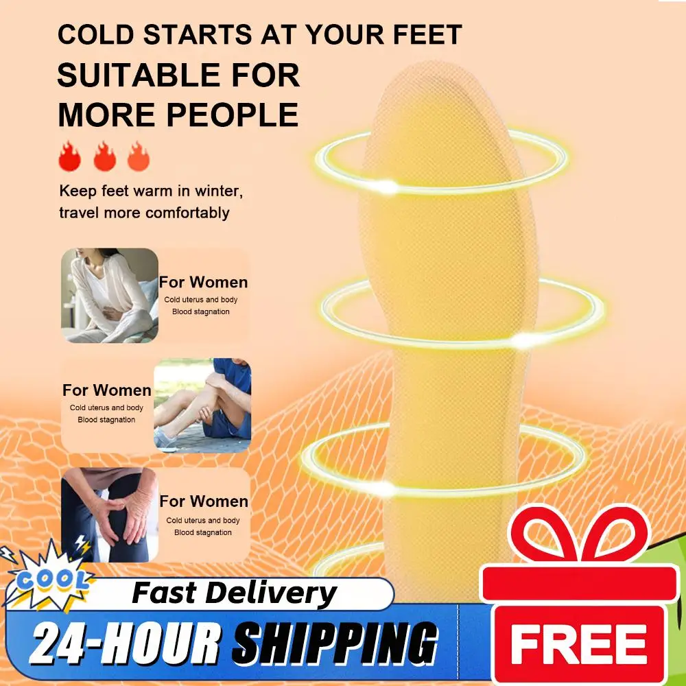 

10 Pairs Heated Insoles Warmers Disposable Toe Warmers Odorless Air Activated Warmers for Hunting and Outdoor Sports
