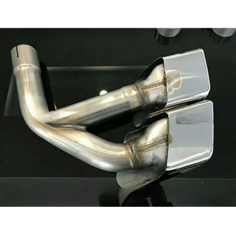 Exhaust Pipe FOR Audi SQ7,For 17-18 Q7 Quad Square Tailpipe Muffler, Fitment