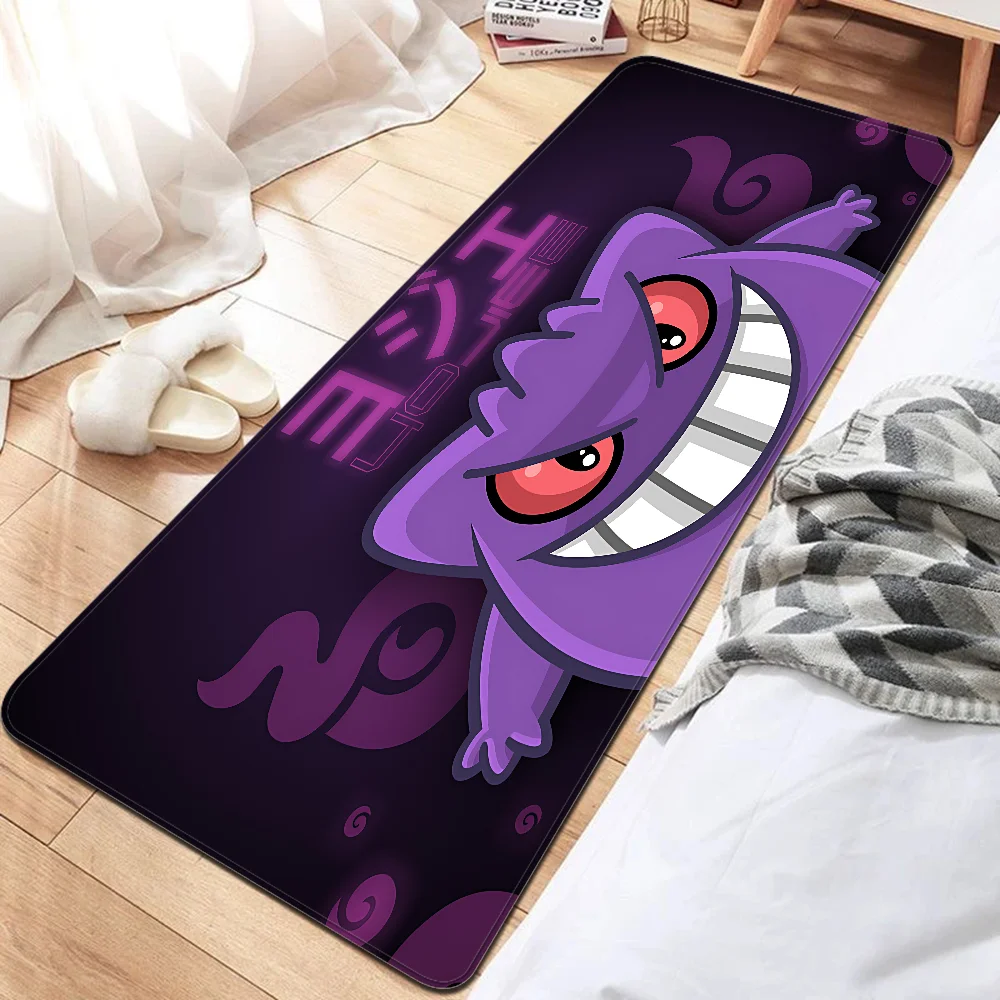 

G-Gengar Print Cartoon Entrance Door Mat Nordic Style Bedroom Living Room Doormat Home Balcony Anti-Slip Modern Home Decor