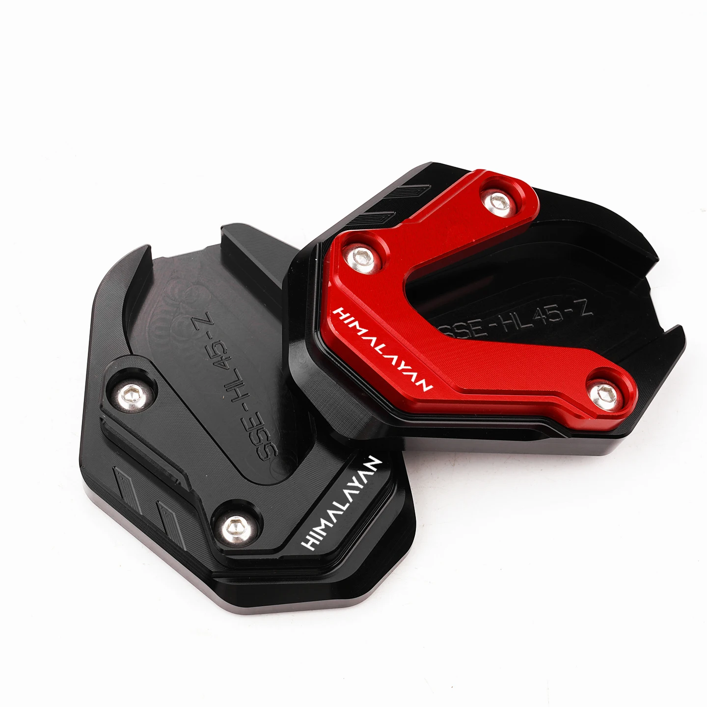 ل رويال انفيلد الهيمالايا 450 الهيمالايا 450 2024 2025 2026 CNC دراجة نارية مسنده الجانب حامل القدم تمديد الوسادة الملحقات