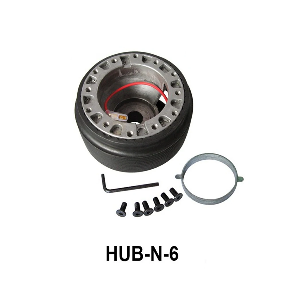 Adaptador de cubo de volante de carreras Boss Kit para Nissan sunny83-86, bujes de volante de HUB-N-6 universales