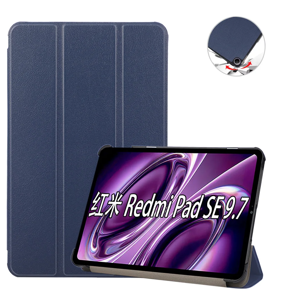 Hülle für Redmi Pad 2 SE 9,7 Zoll 2026, faltbare Flip-Lederhülle mit Standfunktion, Smart-Tablet-Cover für Xiaomi Redmi Pad2 9,7 Zoll 2026