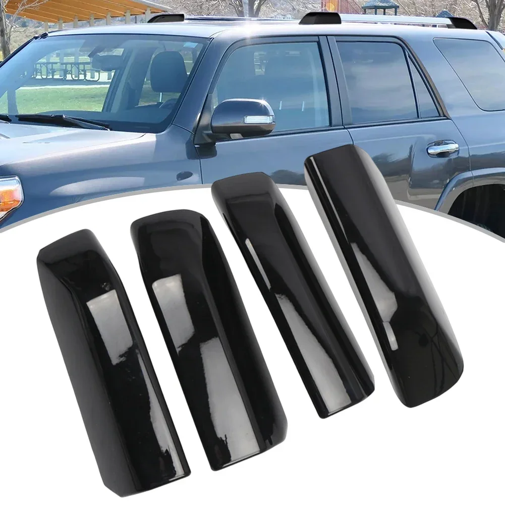 4pcs/set Roof Rack Rail Cover End Protection Exterior For Toyota For 4Runner 2010-2019 Car Accessaries ﻿