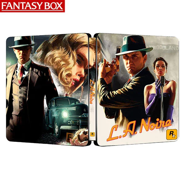 L.A. Noire Retro Edition Steelcase FantasyBox (التخصيص، حافظة فولاذية، قرص ألعاب غير متضمن)