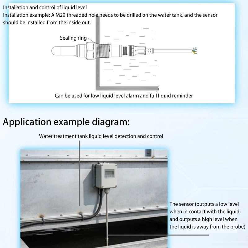 High-viscosity liquid level sensor for oyster sauce and other food packaging boilers for precise measurement - corrosion-resista
