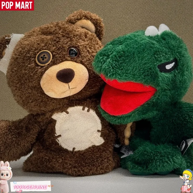 

POP MART Hirono Bear And Dinosaur Series Модная слепая коробка Игрушечные куклы Guess Bag Mystery Box Аниме Фигурка Детский подарок на день рождения