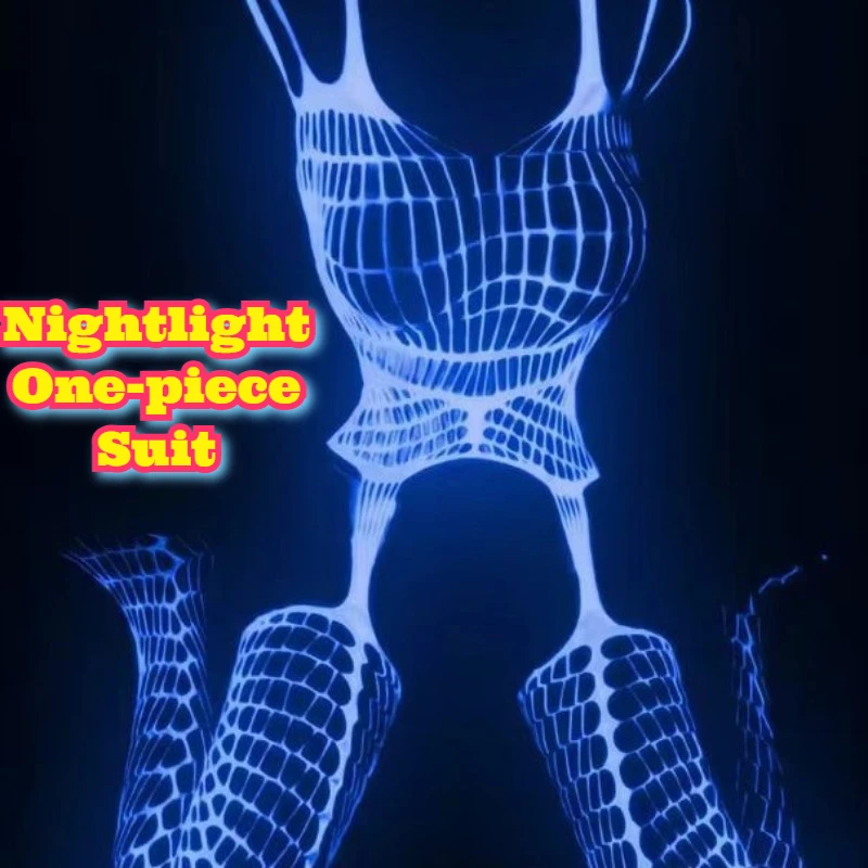 مضيئة نيسيي كول مضيئة عاكسة المثيرة جوارب طويلة جوفاء مثير المثيرة طماق الملابس الداخلية ارتداءها جوفاء مثير دور الحفلات