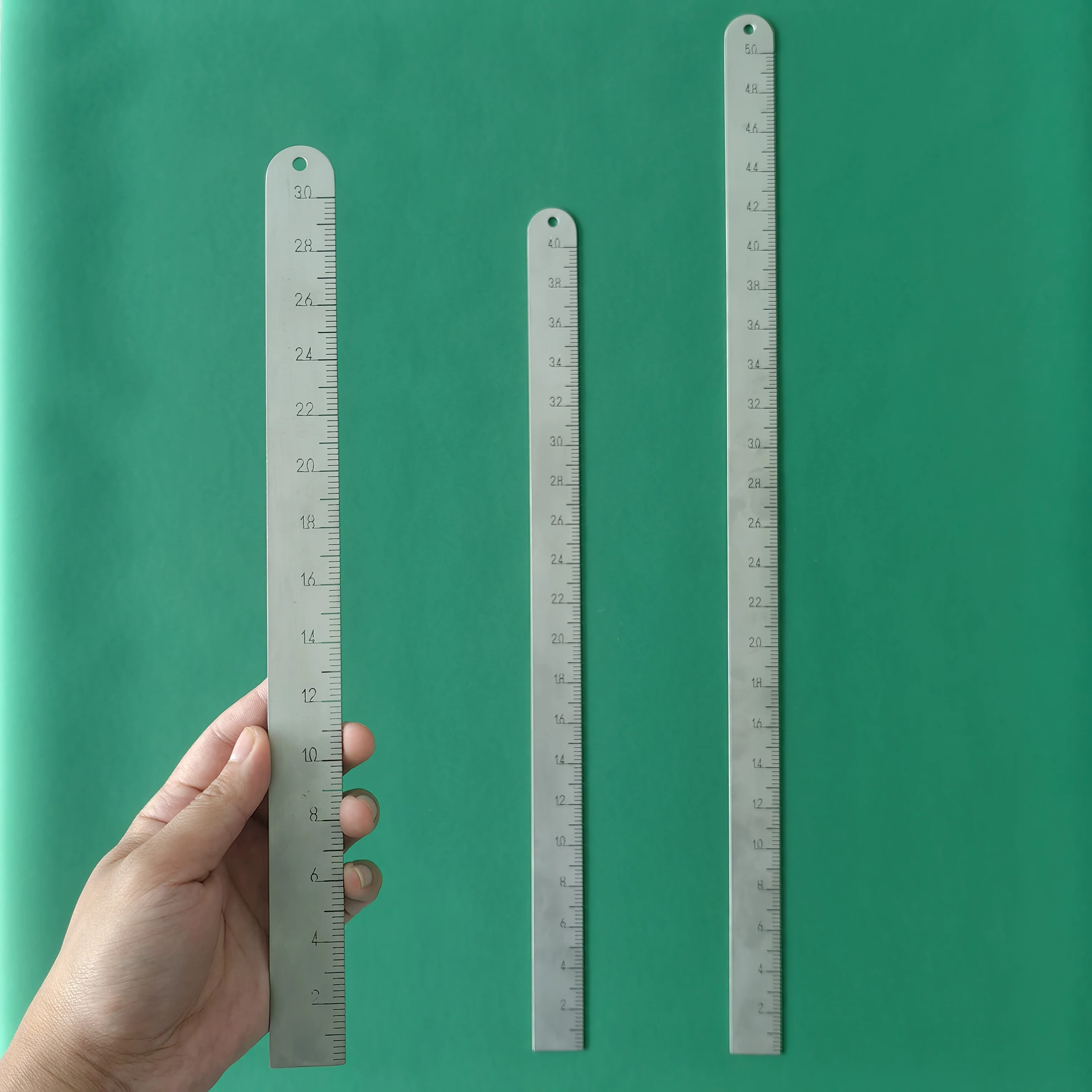 Medical X-ray Measurement Ruler Stainless Steel Ruler X-ray Exposure Steel Ruler fast shipping