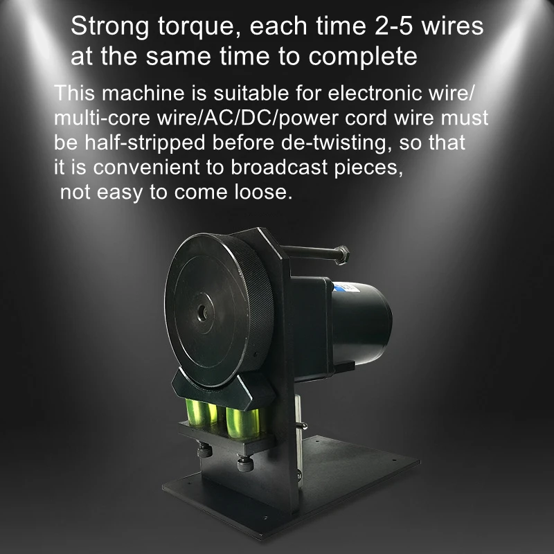 - semi-stripped twisting machine - wire - cord roller type twisting machine can twist multiple core wires