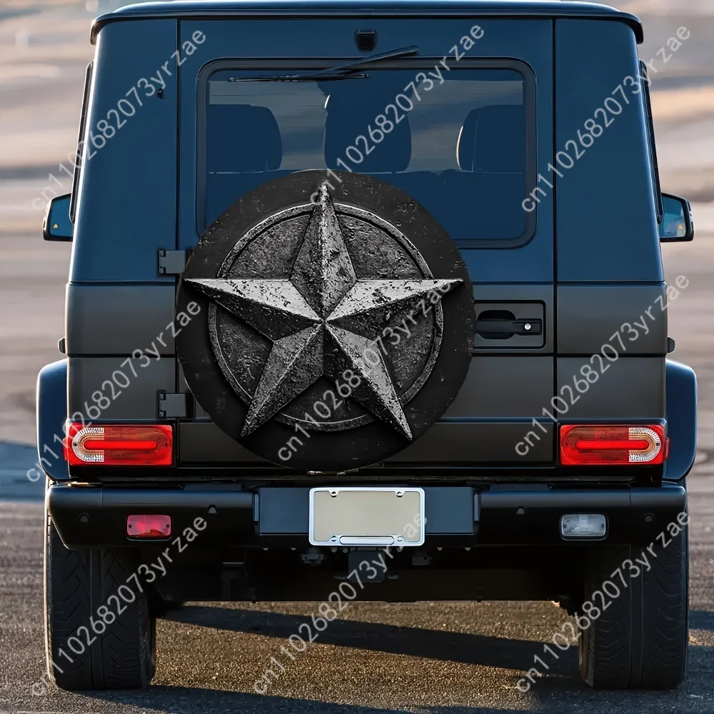 五芒星型 各種モデル 車用タイヤカバー 砂埃防止 風雨対策 タイヤカバー 頑丈で耐久性のあるタイヤカバー