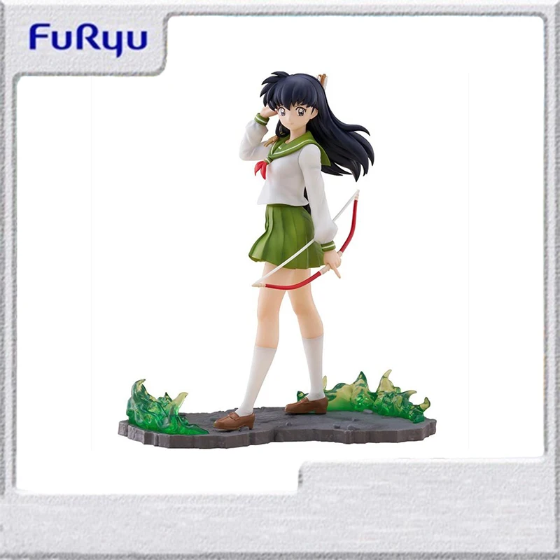 

Original FuRyu TENITOL Inuyasha Higurashi Kagome PVC Anime Action Figures Model Collection Toy