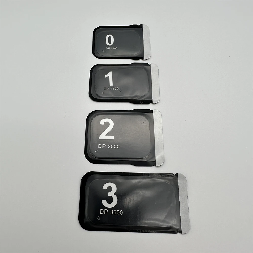 1 قطعة لوحات الفوسفور PSP للأسنان الرقمية X راي الاستشعار صورة المجلس المغناطيسي لا حجم المغناطيسي 0 1 2 3 مناسبة ل Fussen Kavo