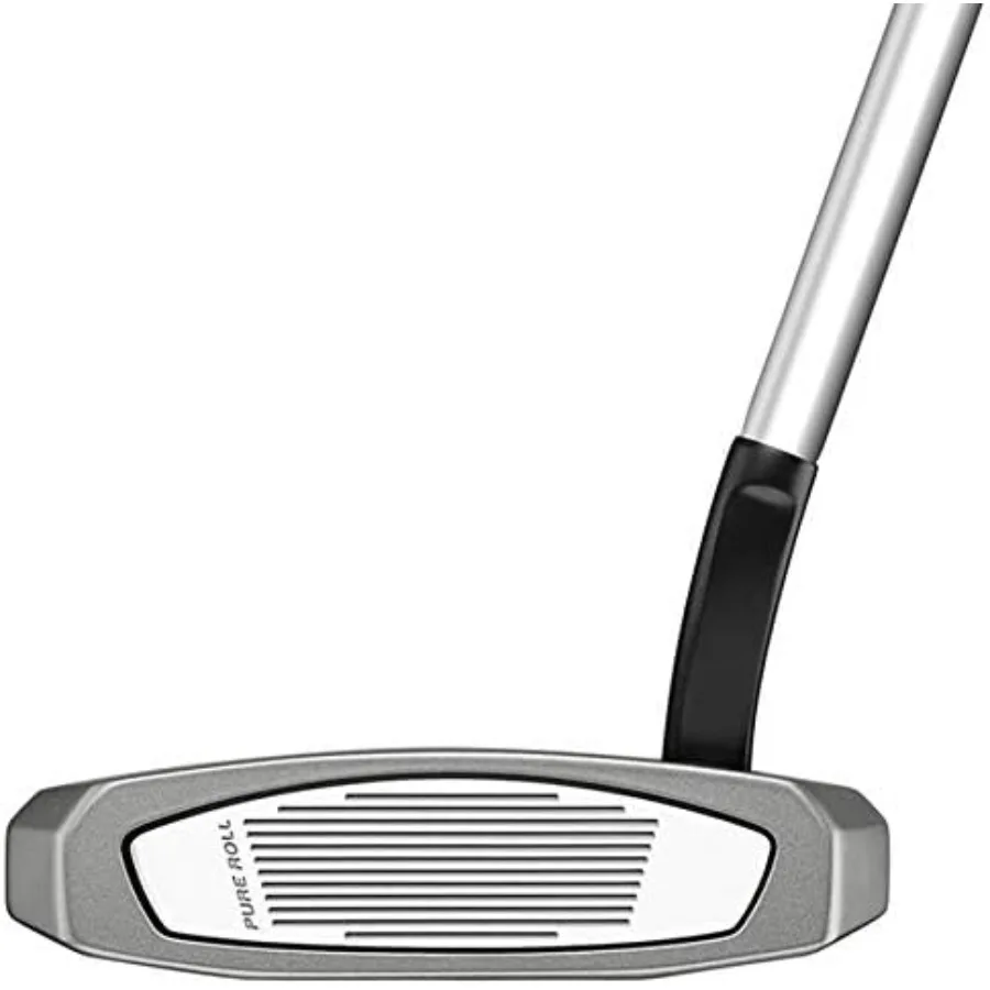 Spider SR Putter Platinum White White Flowneck 9 لممارسة وضع الجولف الدقيقة على الممرات والخضراء والثبات المتقدمة
