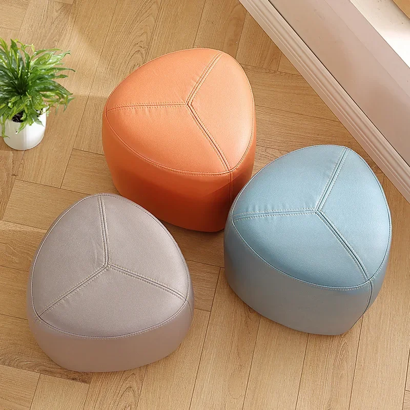 

Sofa Footrest Ottomans Minimalist Small Living Room Light Luxury Shoes Stool Changing Rectangular Coffee Table Stool Low Stools