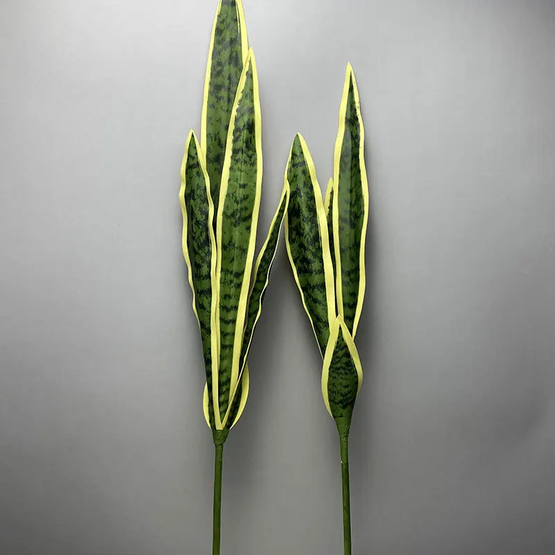 ديكور نباتات بوعاء محاكاة داخلية وخارجية، نباتات خضراء منزلية، بونساي سيزال الصبار، غرفة المعيشة، المكتب، قطعتان #3