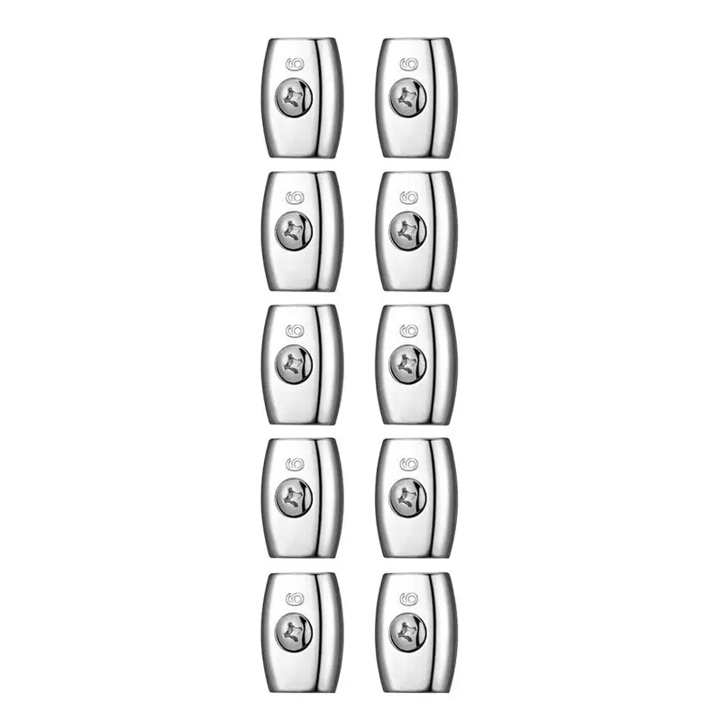 

【RECOMENDAR】10 шт. соединители для электрических веревок 6-миллиметровый соединитель для поли веревки, соединители для электрического забора, сверхмощный сварочный аппарат для проводов