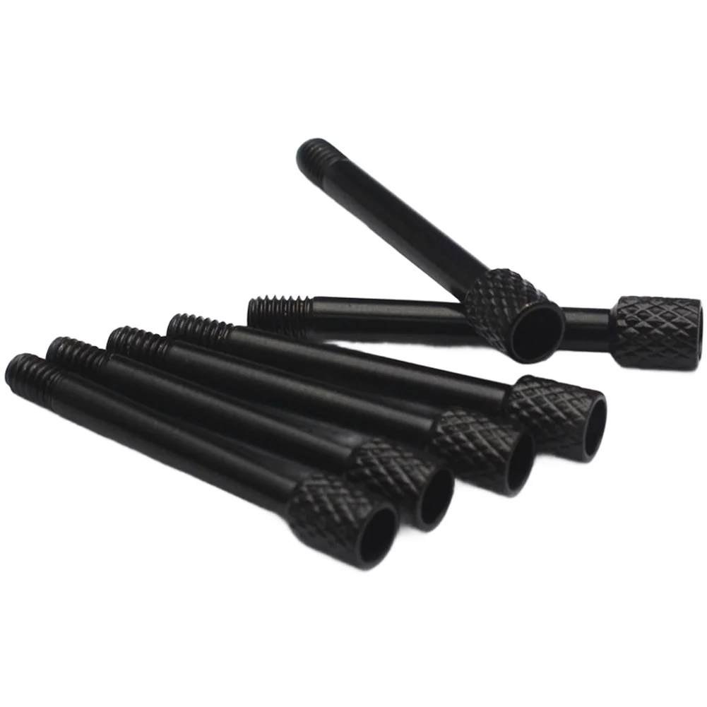 Zinc Alloy Screws Electric Guitar Hardware Zinc Alloy Construction Hollow Design Precision Threading Secure Tight Fit