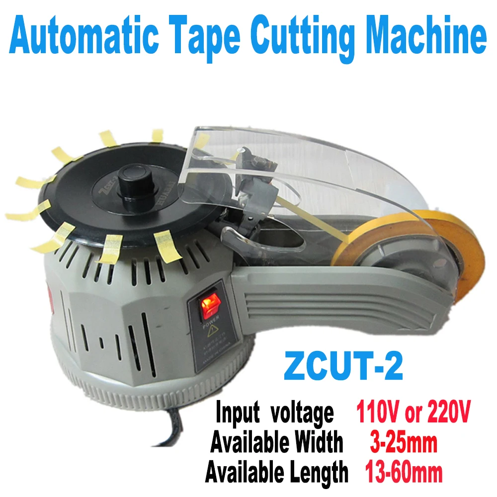 

ZCUT-2 Machine Automatic Machine 3-25MM Paper Cutter Tape Dispenser Office Packaging Dispenser Double-sided Cutting Tools