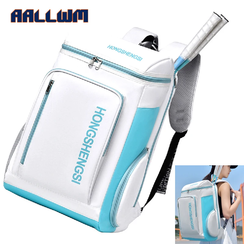 

﻿ 1PCS Tennis Bag Tennis Backpack for Women Men with Insulated Pocket Ventilated Shoe Compartment Waterproof Sports Outdoor Bag