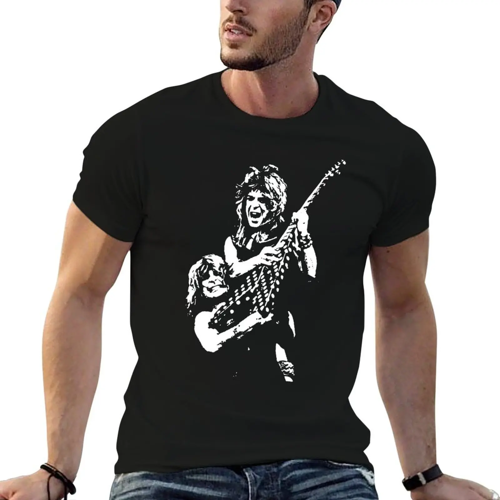 

Tribute shirt t graphic man T-Shirt anime tshirt Rhoads Randy