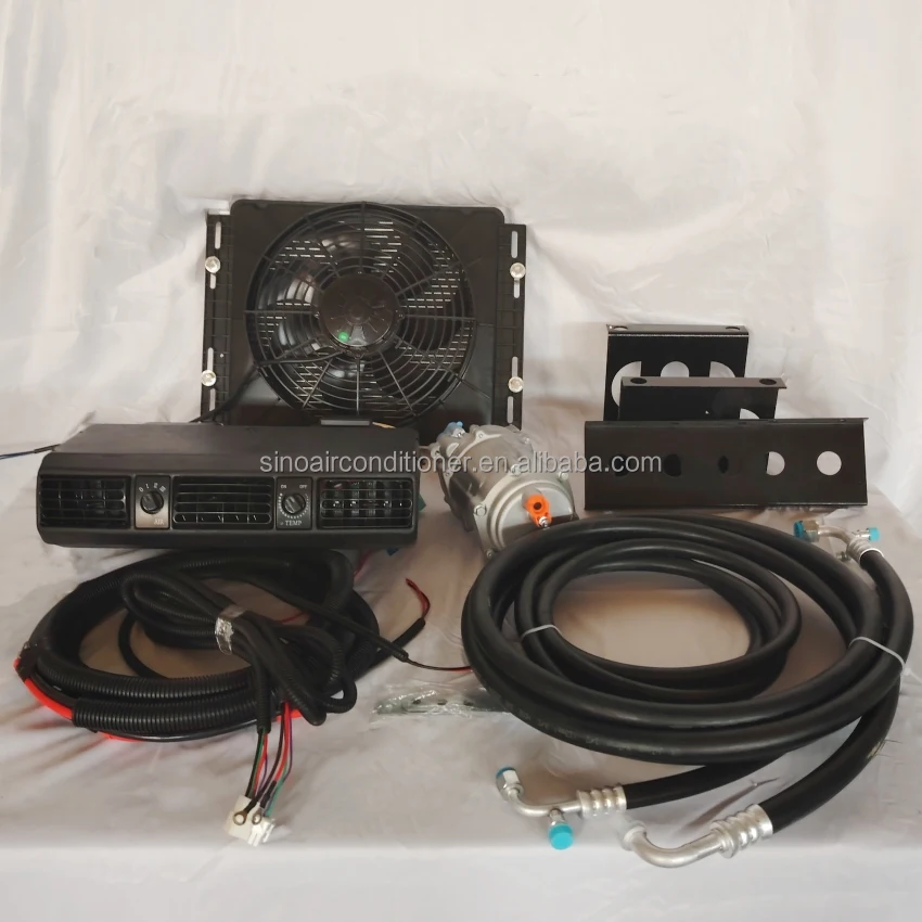 مكيف هواء كهربائي 24 فولت 12 فولت تحت داش مجموعة مكيف هواء 12 فولت #6