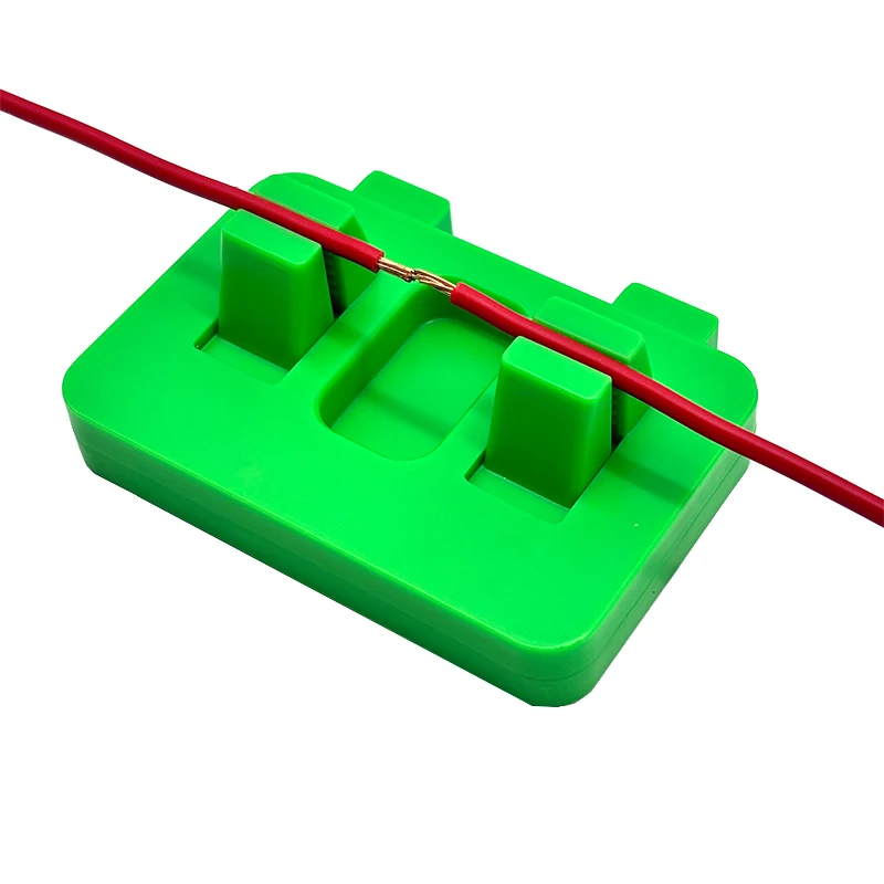 ABS Welding Wire Fixture Buit-in Spring For Thick And Thin Wire Clamps Cable Clamps Soldering Wire Holder Welding Repair Tools