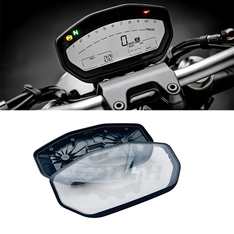 Instrument Cover Monster 821 Dashboard Shell LCD Screen Speedometer Case for Ducati Monster821 2014-2019 Motorcycle Accessories