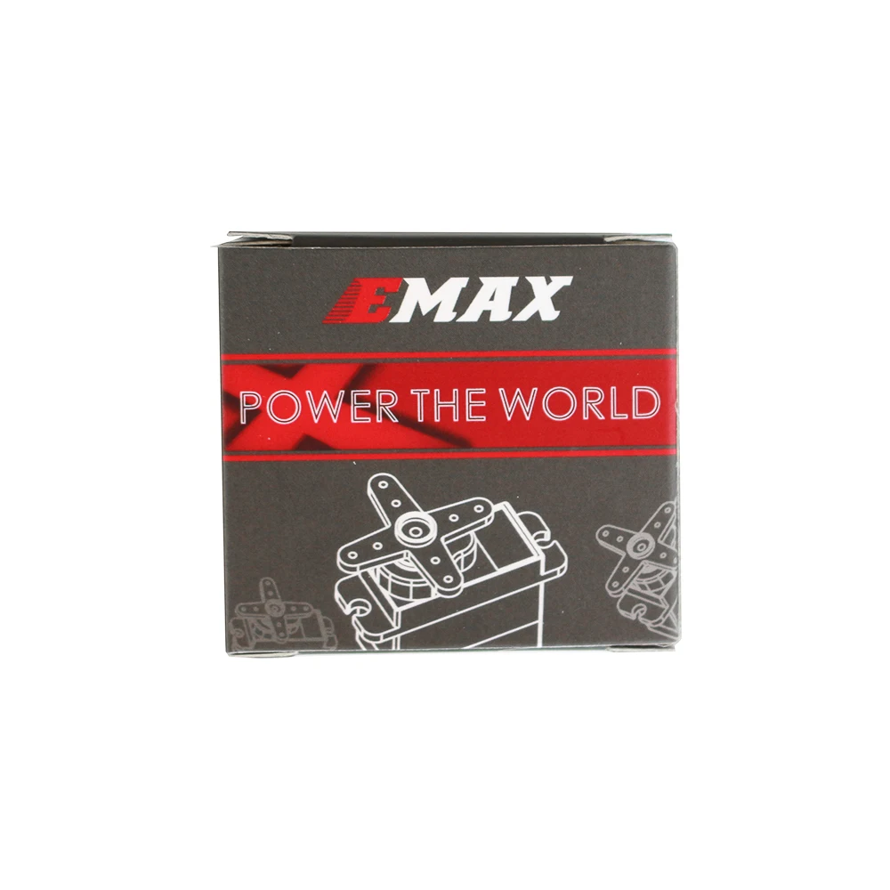 EMAX-Servo Digital para coche teledirigido, engranaje de Metal de buena calidad, multiusos, HV, ES9052MD, 1 unidad