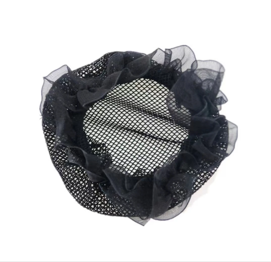 Women Ballet Elastic Hair Net Adjustable High Quality Weave Adjustable  Drawstring Style Head Bands Fashion Headwear Accessories