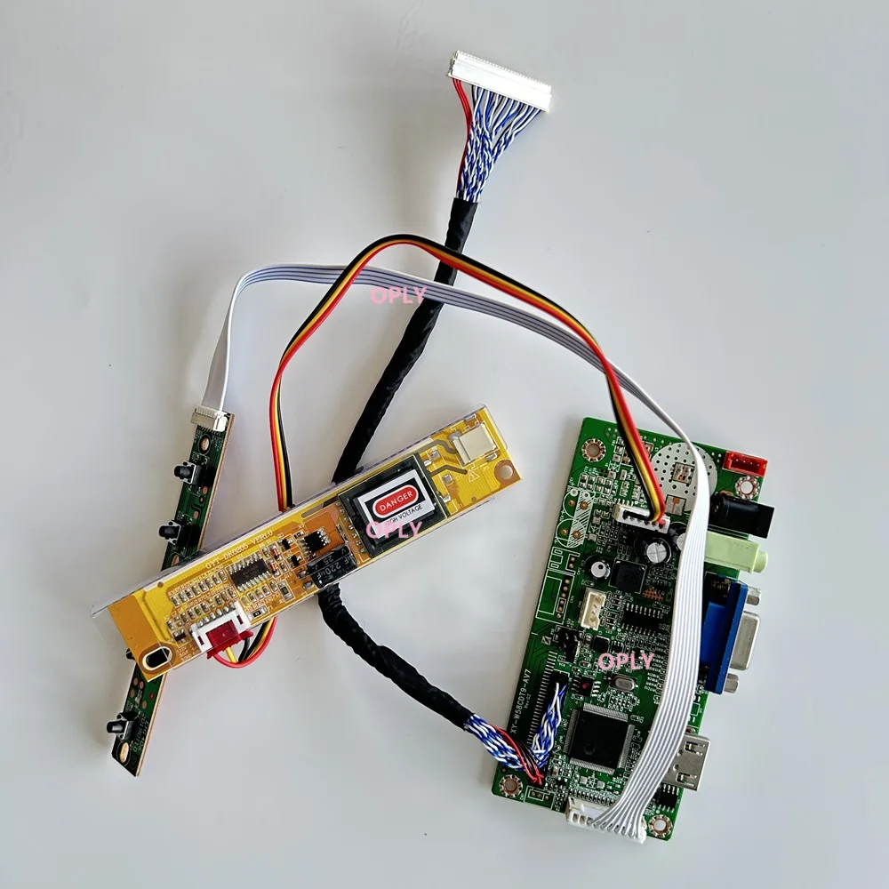 58C Controller board VGA HDMI-Compatible kit for CLAA154WB05AN CLAA154WB03AN CLAA154WB05A CLAA154WB 1280X800 LCD DIY panel 15.4