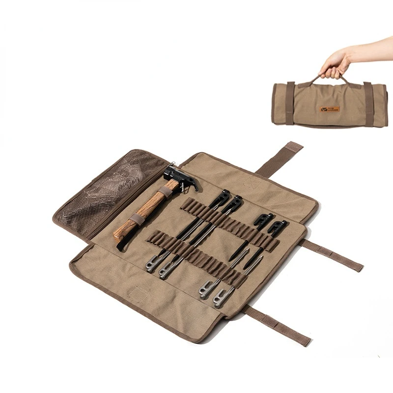 

Exquisite Camping Tent Accessories Portable Storage Bag Organizer Multi-functional Ground Peg Bag Suitable for Outdoor