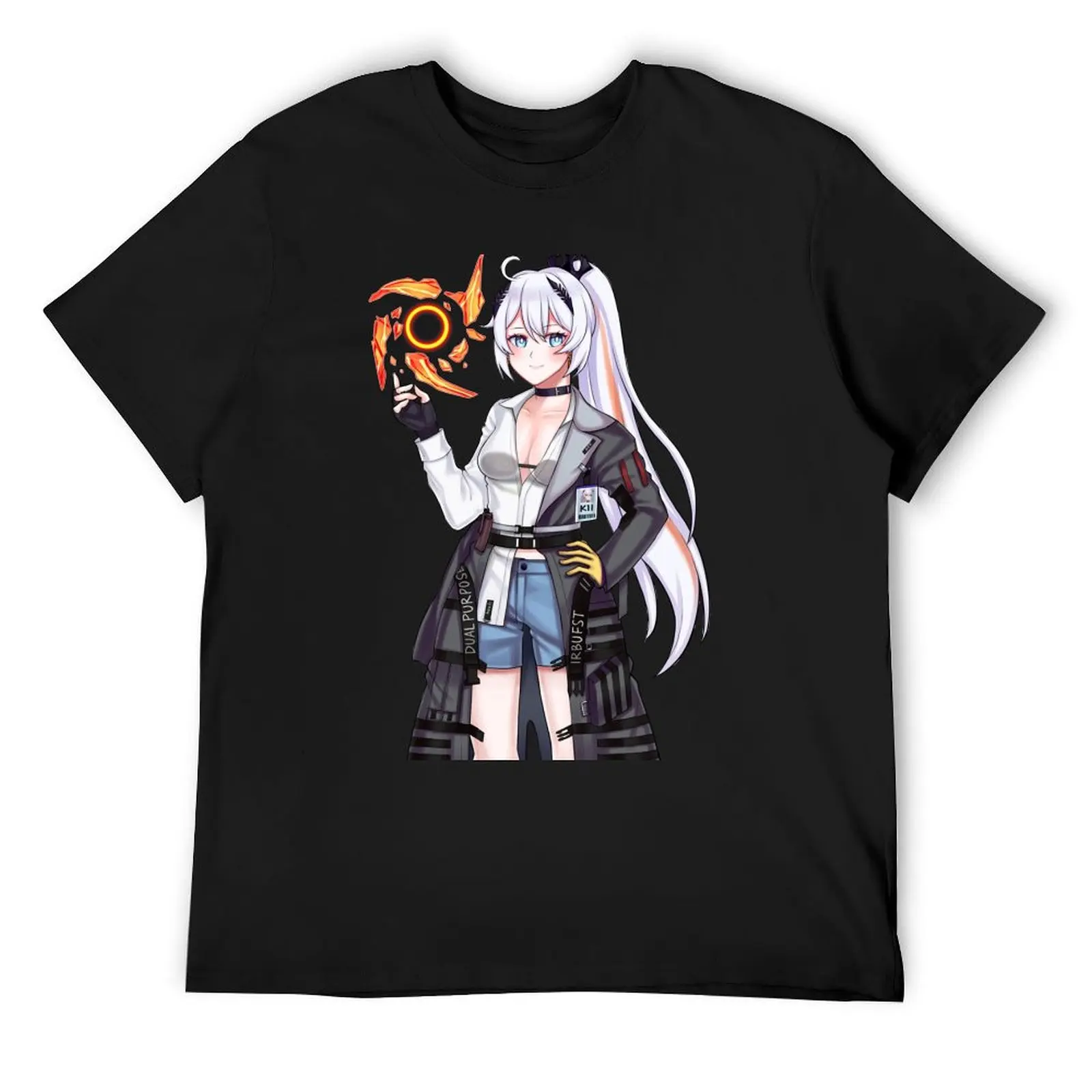 

Kiana Kaslana Herrscher of Flamescion T-Shirt plus sizes Short sleeve tee summer tops mens white t shirts