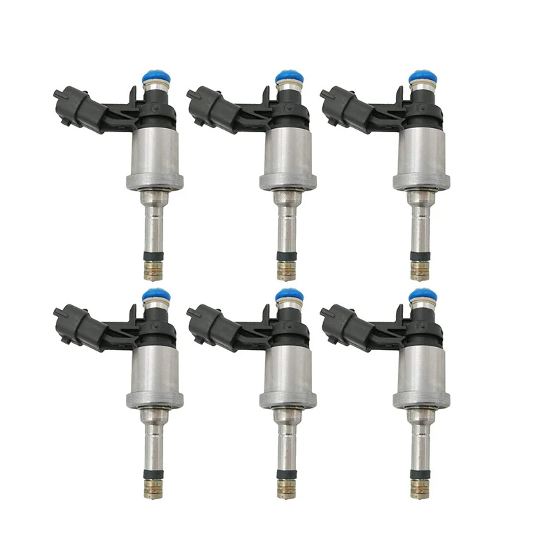 6 Inyectores 12638530 para Chevrolet Camaro Traverse GMC Acadia CTS 3.6L 12669384 0261500114 FJ994 12638530-6N