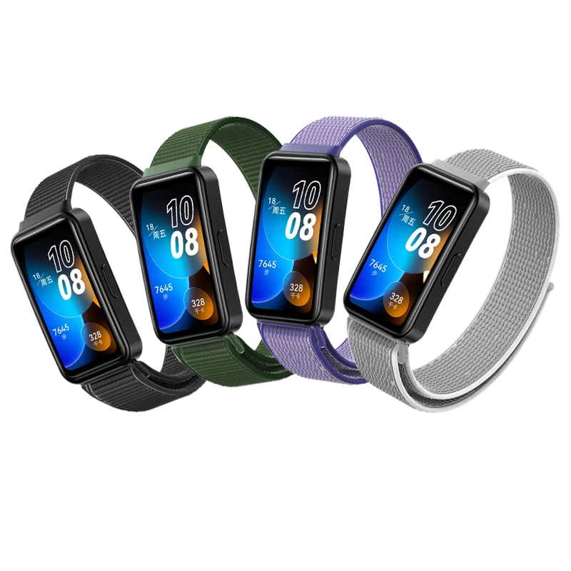 Cinturino in nylon per Huawei Smart band 8 Correa cinturino sportivo di ricambio per cinturino HUAWEI band 8 accessori Smartwatch
