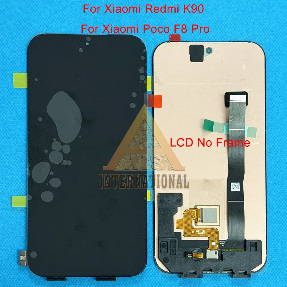 Original AMOLED For Xiaomi Redmi K90/ Poco F8 Pro LCD Frame