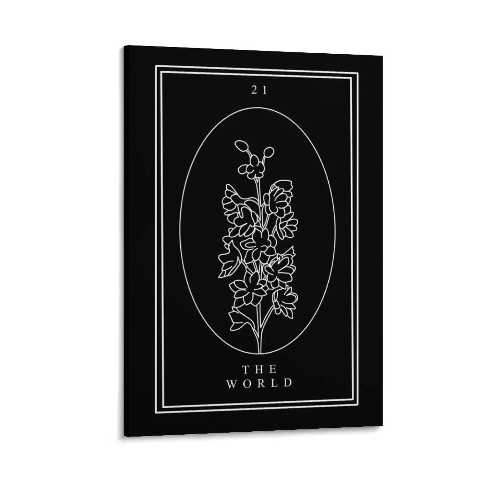 

The World Tarot Card Art Canvas Painting home decoration luxury luxury home decor office decoration