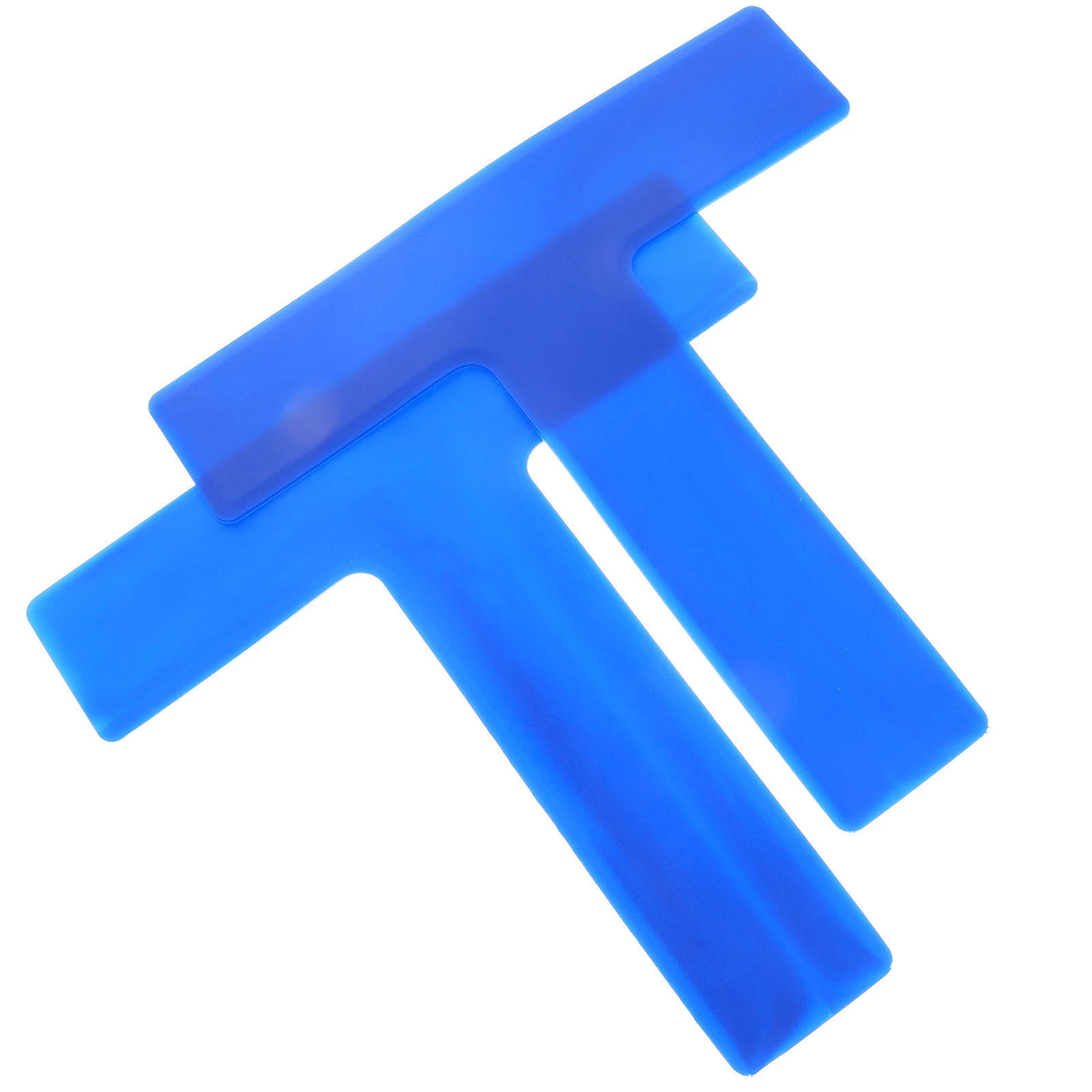

2pcs T Court Carpet Markers Vibrant Color Fine Material Basketball Soccer Tennis Field Equipment Land Corner Spot