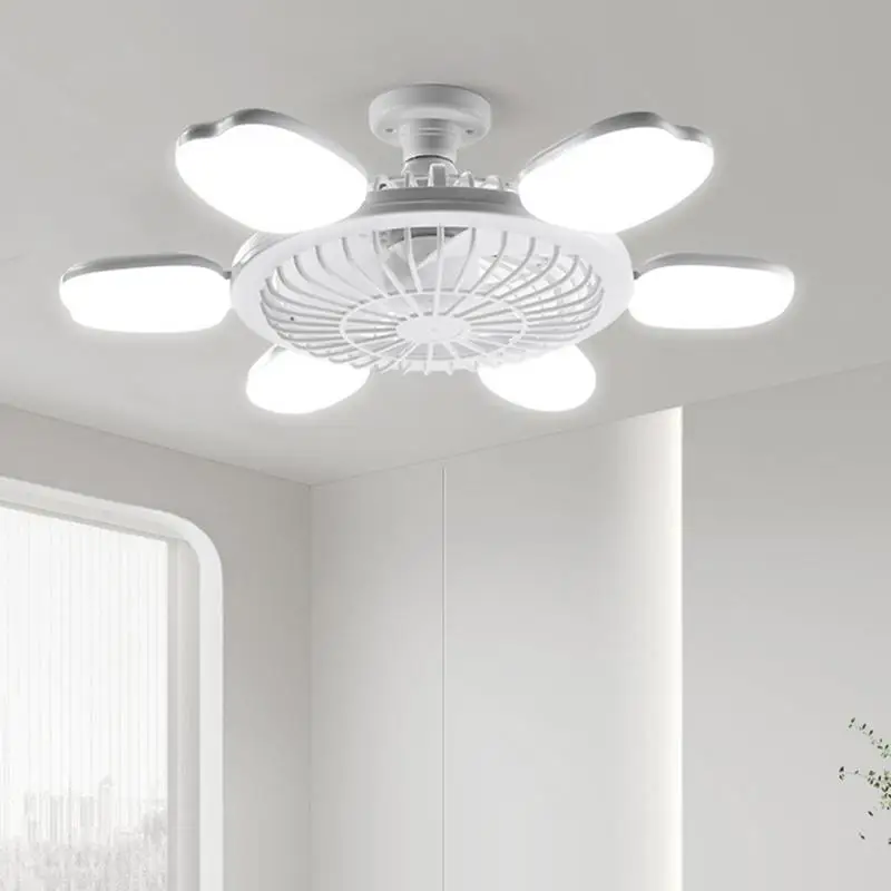 Screw In Light Bulb Fan Dimmable Lighting Fans With Remote Multifunctional Kitchen Lighting Fixtures Cooling Supplies For Living
