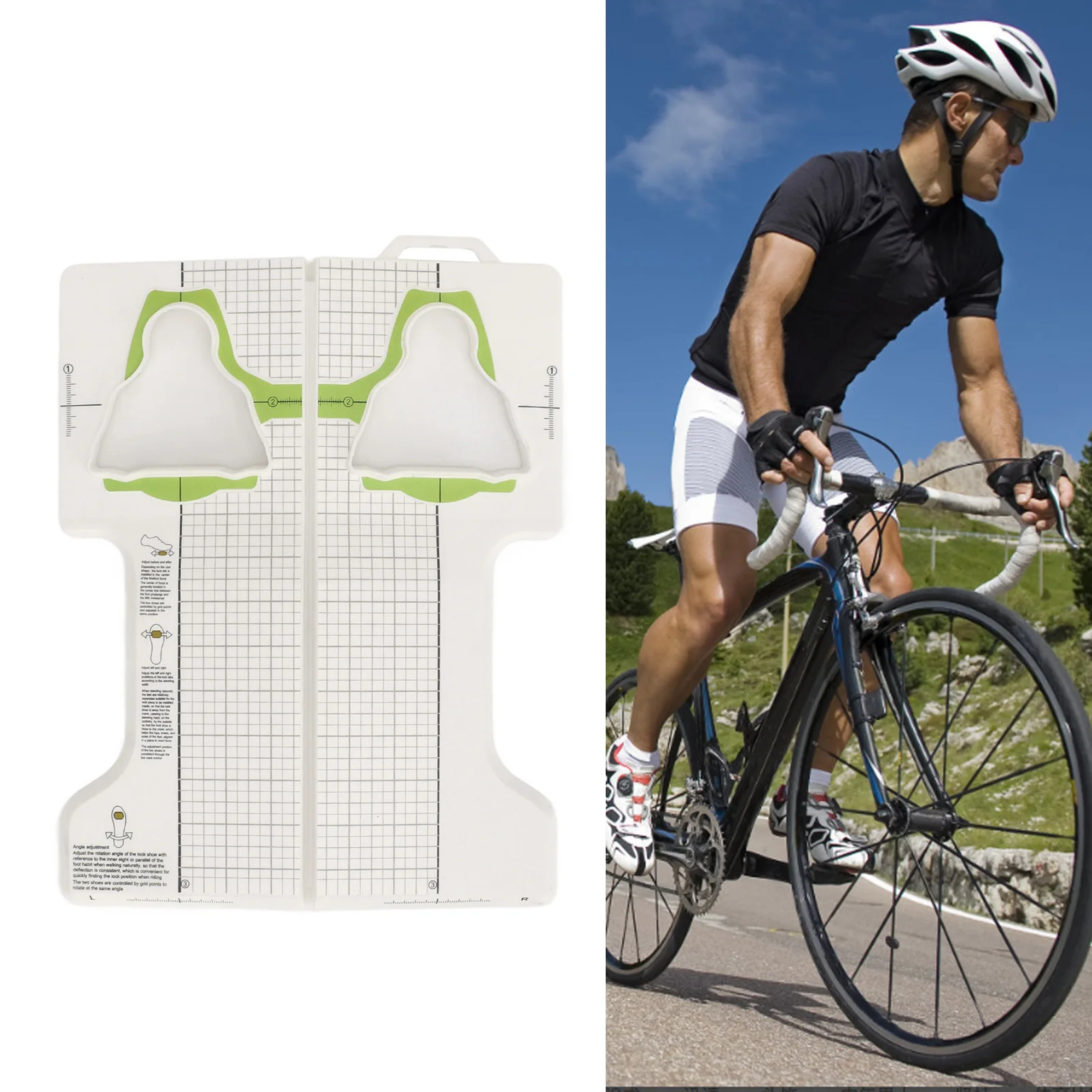 Bike Cleat Adjustment Tool Pedal Cleat Fitting Tool Cycling Accessories for Shimano SPD SL Road Mountain Bikes view 2