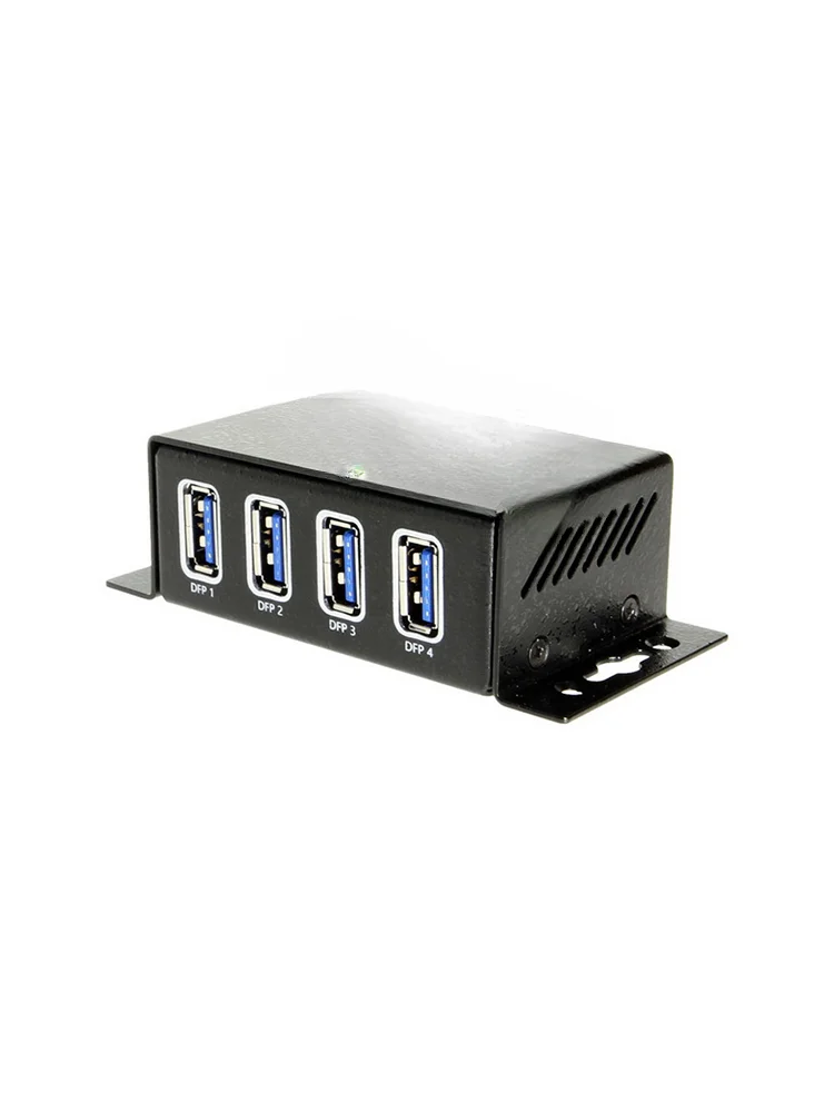 CG-U3MINI4PH USB 3.1 GEN1 4-port Mini Industrial Hub can be fixed