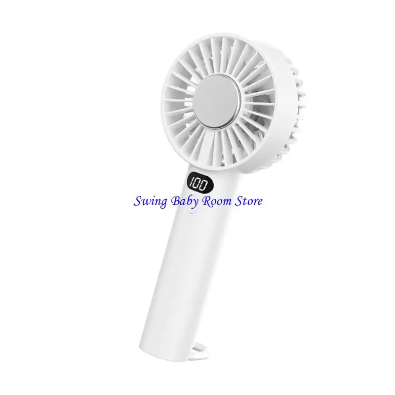 K1AD مروحة مصغرة هادئة للمنزل والنشاط في الهواء الطلق محمولة الرياح القوية محمولة محمولة محمولة