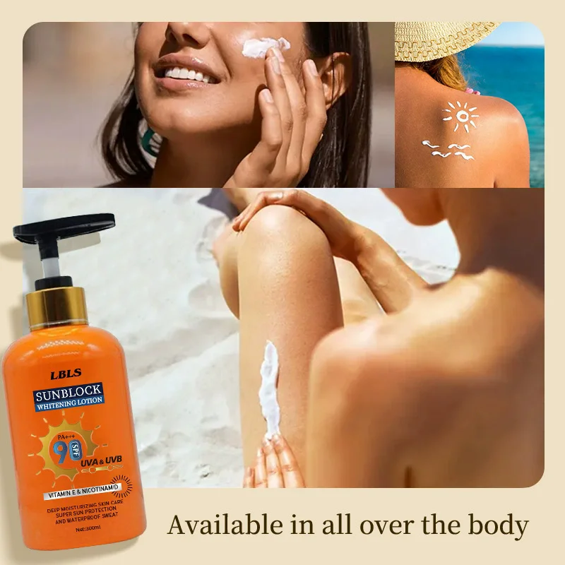 

Sun protection and whitening lotion moisturizing moisturizing waterproof sweat-proof UV rays