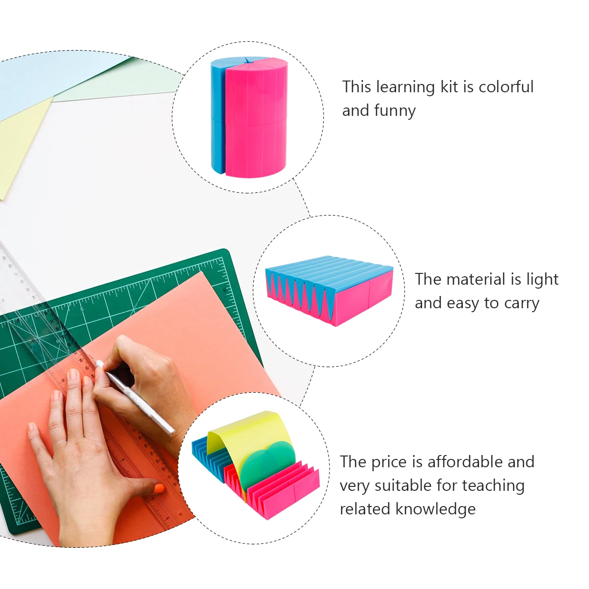 

2 Sets Geometric Calculation Materials Geometry Volume Formula Derivation Mathematical Education Computational Tool
