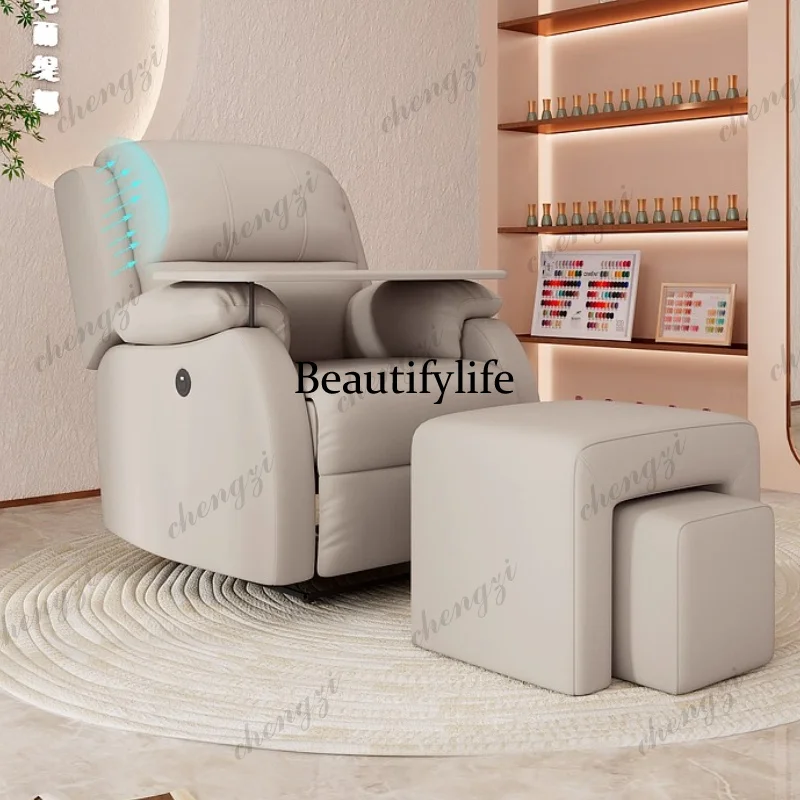 K182 Simple Comfort Manicure Table Electric Multi-functional Manicure Eyelash Manicure Table Lie Flat Sofa Furniture