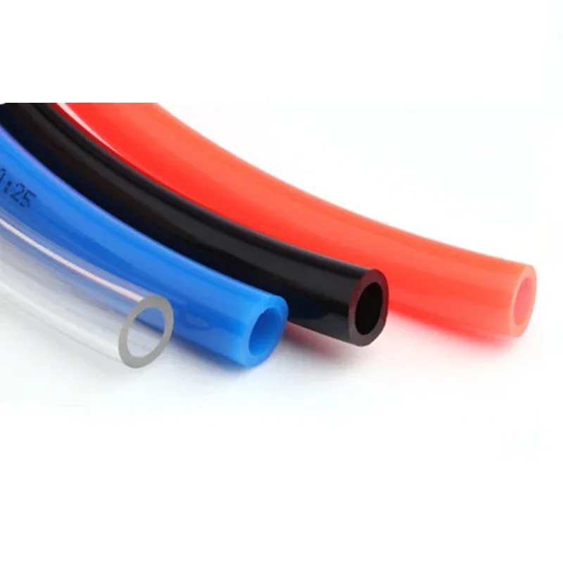 10m Air Tubing Pneumatic Pipe Tube Hose 10mm OD 6.5mm ID 8mmx5mm 6mmx4mm 2.5mm 12x8mm Transparent  pats PU Gas  Hos