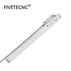 Slim Optical Glass Scale Linear Encoder 5um 70 120 170 220 270 320mm Travel Replace Sino Easson Digital Readout Ruler