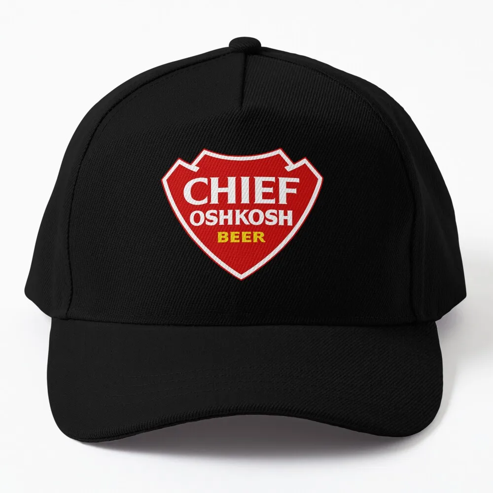 Chief Oshkosh 1970's Arrowhead Design Baseball Cap sun hat Visor Bobble Hat Luxury Man Hat Hat Ladies Men's