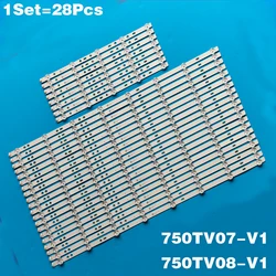 New 28pcs KDL-75W850C KDL-75W855C KDL-75W850 KDL-75W855 KDL75W850C KDL75W855C KDL75W850 KDL75W855 S750HF59.V0 750TV07-V1 750TV08