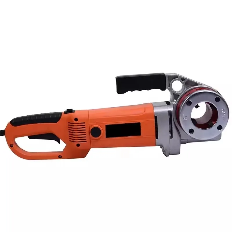 High Power 4 Minutes -2 Inches Hand-held Electric Tapping Machine Iron Pipe Plastic Pipe Threading Machine